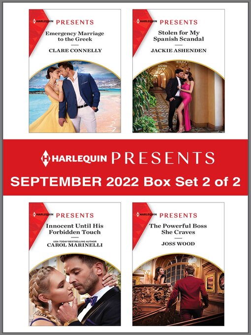 Title details for Harlequin Presents: September 2022 Box Set 2 of 2 by Clare Connelly - Available